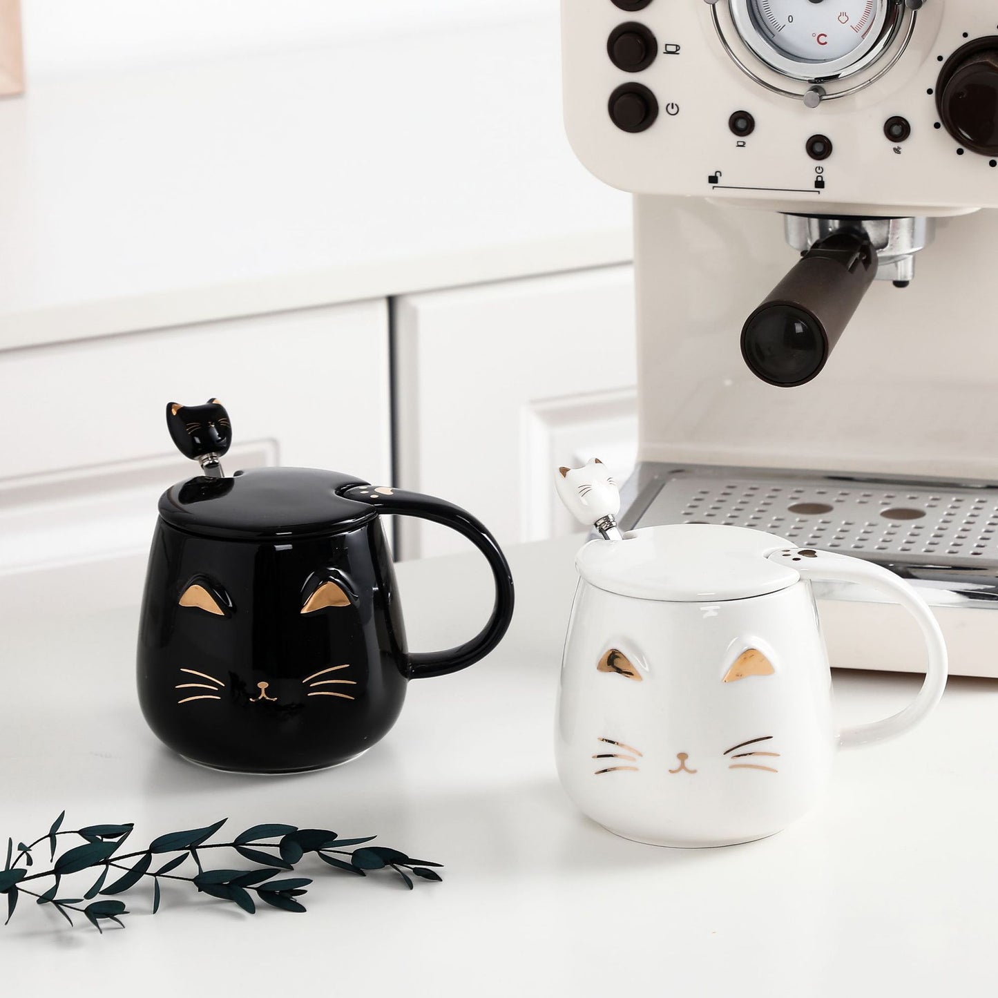 Cute Department Office Creative Mark Ceramic Cup