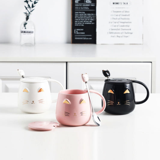 Cute Department Office Creative Mark Ceramic Cup